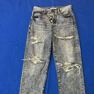 Vintage Blue High Rise Willow and Root Jeans